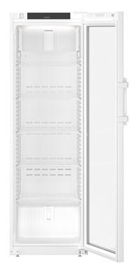 Liebherr SRFvg 4011 laboratory refridgerator, +3 °C to +16 °C, 420 L, (mm) 597 x 654 x 1884, fan-assisted cooling, plastic inner liner, glass door