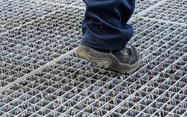 ProfilGate® b55 go, WLH (mm) 718 x 980 x 55, 1 x V2A-Tray, 2 x Grate