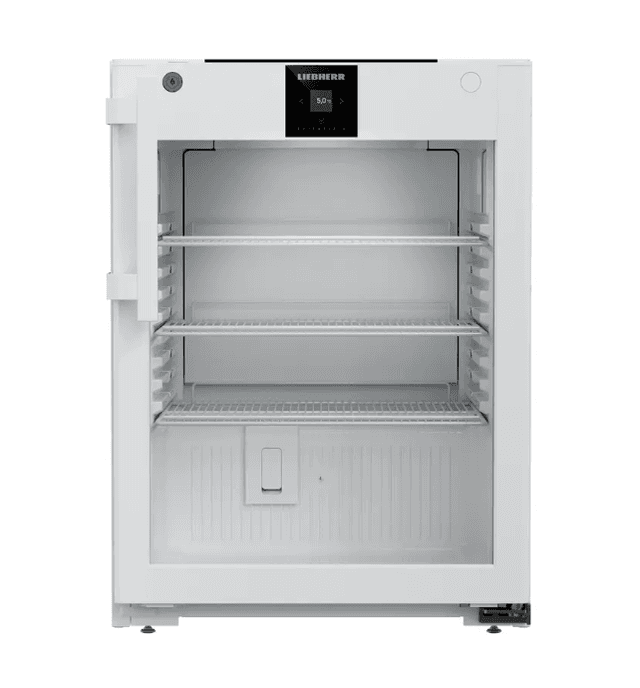 Liebherr SRTvg 1511 laboratory refridgerator, 3 °C ... +16 °C, 97 L, plastic inner liner, glass door