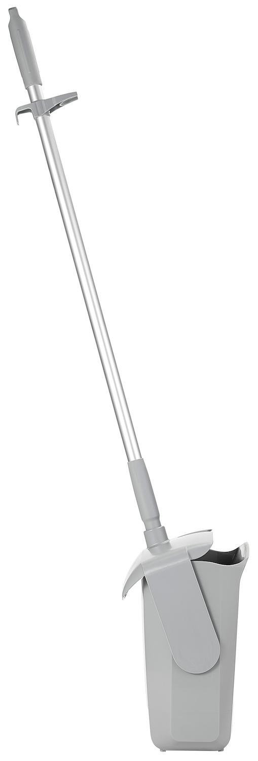 Vikan Dustpan set, closable with broom, 335 mm, Medium, Grey