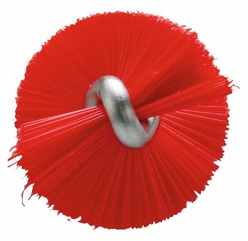 Tube Brush, Ø15 mm, 310 mm, Hard, Red