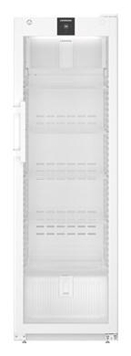 Liebherr SRFvg 4011 laboratory refridgerator, +3 °C to +16 °C, 420 L, (mm) 597 x 654 x 1884, fan-assisted cooling, plastic inner liner, glass door
