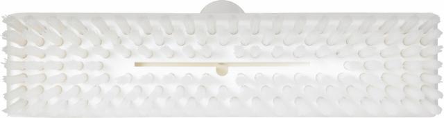 Deck Scrub, waterfed, 270 mm, Very hard, White