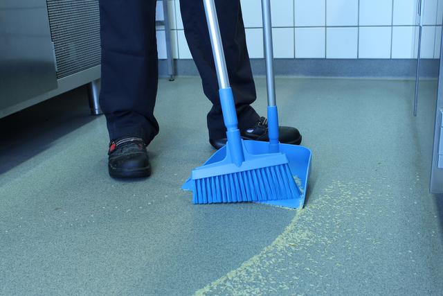 Upright dustpan, 330 mm, Yellow