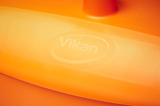 Vikan Dustpan set, closable with broom, 335 mm, Medium, Orange