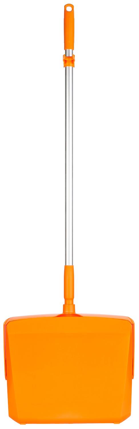 Vikan Dustpan set, closable with broom, 335 mm, Medium, Orange
