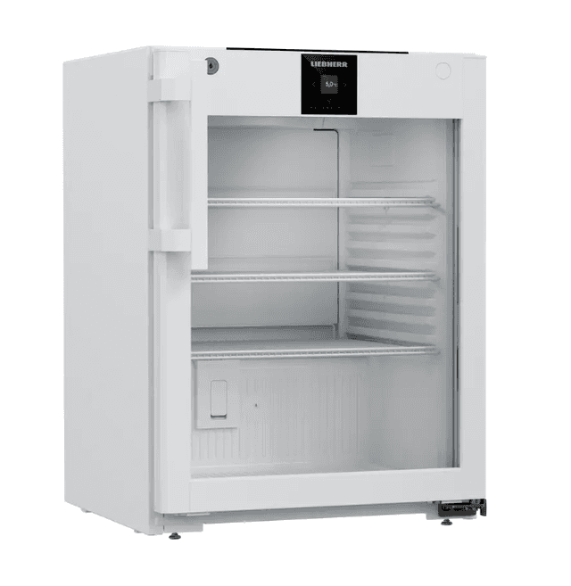 Liebherr SRTvg 1511 laboratory refridgerator, 3 °C ... +16 °C, 97 L, plastic inner liner, glass door