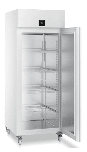 Liebherr SRPvh 8401 laboratory refrigerator, -2 °C ... +16 °C, 702 L, DIN 13277 compliant, stainless steel inner liner, steel door
