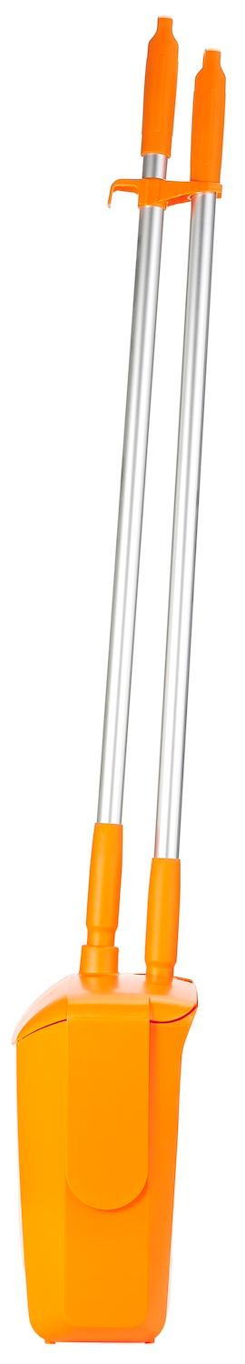 Vikan Dustpan set, closable with broom, 335 mm, Medium, Orange