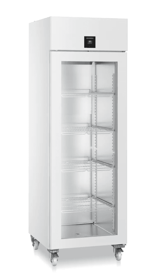 Liebherr SRPvh 6511 laboratory refrigerator, 0 °C ... +16 °C, 480 L, DIN 13277 compliant, stainless steel inner liner, glass door
