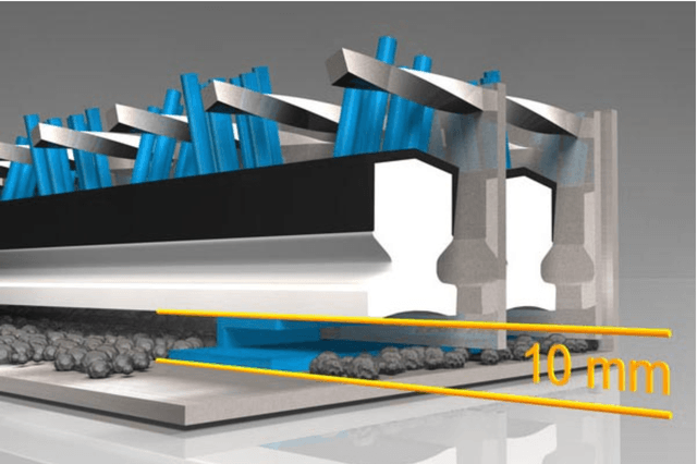 ProfilGate® si55 aqua, WLH (mm) 2172 x 1026 x 55, 1 x Stainless Steel Tray, 6 x Grate