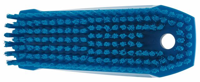 Vikan Hand Brush S / Nailbrush, 130 mm, Hard, Blue