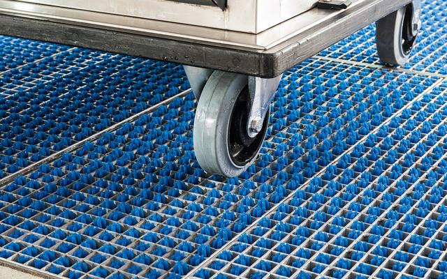 ProfilGate® si55 aqua, WLH (mm) 2172 x 1026 x 55, 1 x Stainless Steel Tray, 6 x Grate