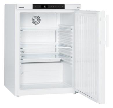 Liebherr LKUexv 1610 laboratory refridgerator, +3 °C to +16 °C, 141 L, (mm) 601 x 618 x 820, Comfort electronic controller, spark-free interior, steel door Liebherr LKUexv 1610 laboratory refridgerator, +3 °C to +16 °C, 141 L, (mm) 601 x 618 x 820, Comfort electronic controller, spark-free interior, steel door