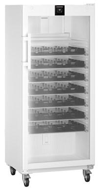 Liebherr HMFvh 5511 pharmaceutical refridgerator, +5 °C, 558 L,(mm) 747 x 769 x 1793, with medicine drawers, fan-assisted cooling, compliant with DIN 13277, glass door Liebherr HMFvh 5511 pharmaceutical refridgerator, +5 °C, 558 L,(mm) 747 x 769 x 1793, with medicine drawers, fan-assisted cooling, compliant with DIN 13277, glass door