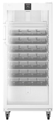 Liebherr HMFvh 5511 pharmaceutical refridgerator, +5 °C, 558 L,(mm) 747 x 769 x 1793, with medicine drawers, fan-assisted cooling, compliant with DIN 13277, glass door Liebherr HMFvh 5511 pharmaceutical refridgerator, +5 °C, 558 L,(mm) 747 x 769 x 1793, with medicine drawers, fan-assisted cooling, compliant with DIN 13277, glass door