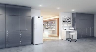 Liebherr HMFvh 4001 pharmaceutical refridgerator, +5 °C, 394 L, (mm) 597 x 654 x 1884, with medicine drawers, fan-assisted cooling, compliant with DIN 13277, steel door Liebherr HMFvh 4001 pharmaceutical refridgerator, +5 °C, 394 L, (mm) 597 x 654 x 1884, with medicine drawers, fan-assisted cooling, compliant with DIN 13277, steel door