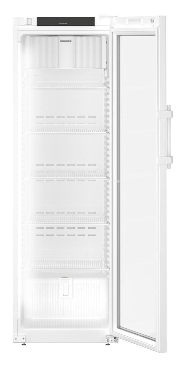 Liebherr SRFvh 4011 laboratory refridgerator, +3 °C to +16 °C, 420 L, (mm) 597 x 654 x 1884, fan-assisted cooling, plastic inner liner, glass door Liebherr SRFvh 4011 laboratory refridgerator, +3 °C to +16 °C, 420 L, (mm) 597 x 654 x 1884, fan-assisted cooling, plastic inner liner, glass door