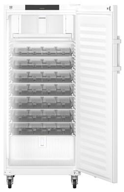 Liebherr HMFvh 5501 pharmaceutical refridgerator, +5 °C, 558 L, (mm) 747 x 769 x 1793, with medicine drawers, fan-assisted cooling, compliant with DIN 13277, steel door Liebherr HMFvh 5501 pharmaceutical refridgerator, +5 °C, 558 L, (mm) 747 x 769 x 1793, with medicine drawers, fan-assisted cooling, compliant with DIN 13277, steel door