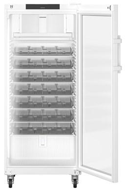 Liebherr HMFvh 5511 pharmaceutical refridgerator, +5 °C, 558 L,(mm) 747 x 769 x 1793, with medicine drawers, fan-assisted cooling, compliant with DIN 13277, glass door Liebherr HMFvh 5511 pharmaceutical refridgerator, +5 °C, 558 L,(mm) 747 x 769 x 1793, with medicine drawers, fan-assisted cooling, compliant with DIN 13277, glass door