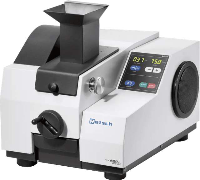 Retsch Jaw crusher BB 50, manganese steel | stainless steel, 200-240 V, 50/60 Hz