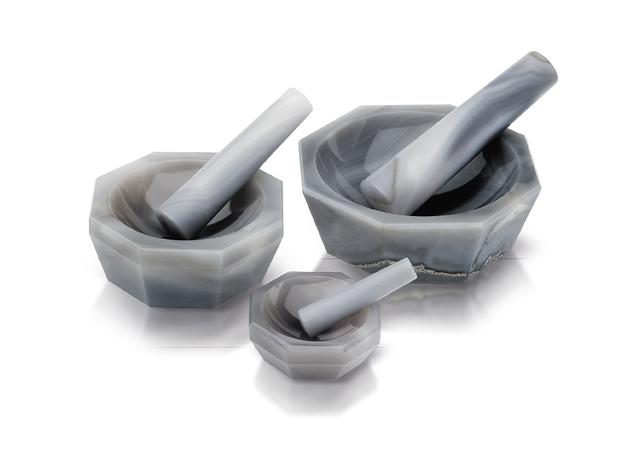 Retsch Mortar Grinder RM 200, complete with scraper of PU, 230 V, 50 Hz