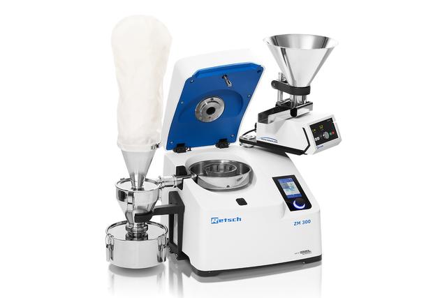 Retsch Ultra Centrifugal Mill ZM 300, with 900 ml cassette, 230 V, 50/60 Hz