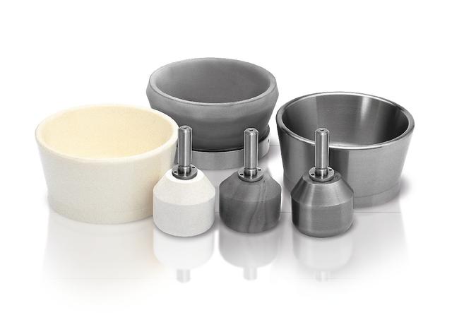 Retsch Mortar Grinder RM 200, complete with scraper of PU, 230 V, 50 Hz