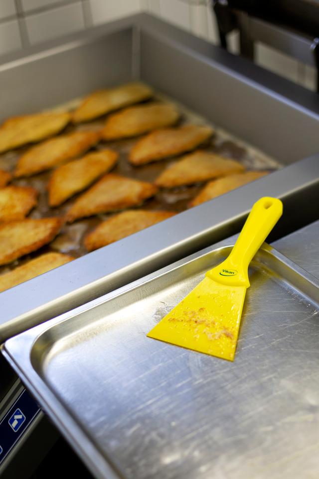 Nylon Hand Scraper, 100 mm, Blue Nylon Hand Scraper, 100 mm, Blue