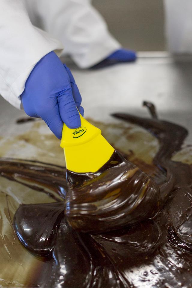 Nylon Hand Scraper, 100 mm, Blue Nylon Hand Scraper, 100 mm, Blue